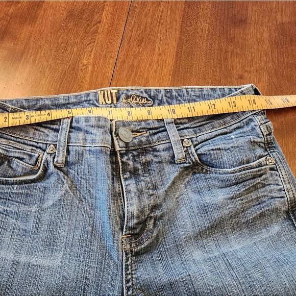 Anthropologie x Kut from the Kloth flare leg jeans size 6 - Picture 6 of 8